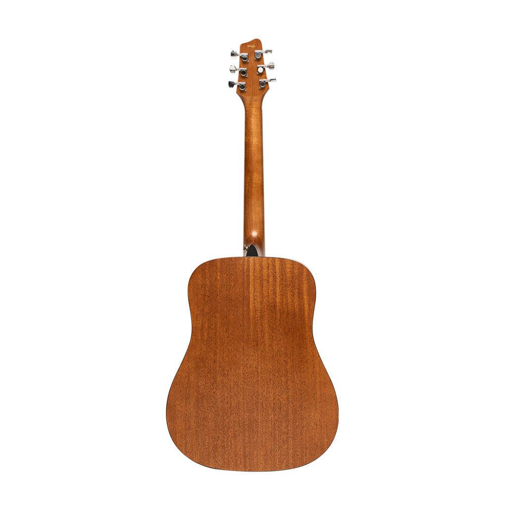 Stagg SA25 D SPRUCE Dreadnought western guitar med grandæk - natur