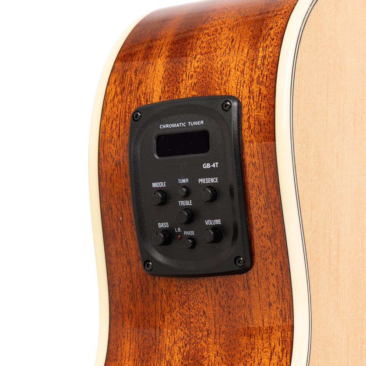 Stagg SA40BASS ACE-N – Akustisk/elektrisk jumbo bas med cutaway