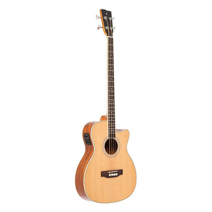 Stagg SA40BASS ACE-N – Akustisk/elektrisk jumbo bas med cutaway