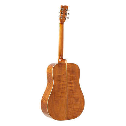 Stagg SA45 D-FM – Dreadnought western-guitar med gran og flamed mahogni