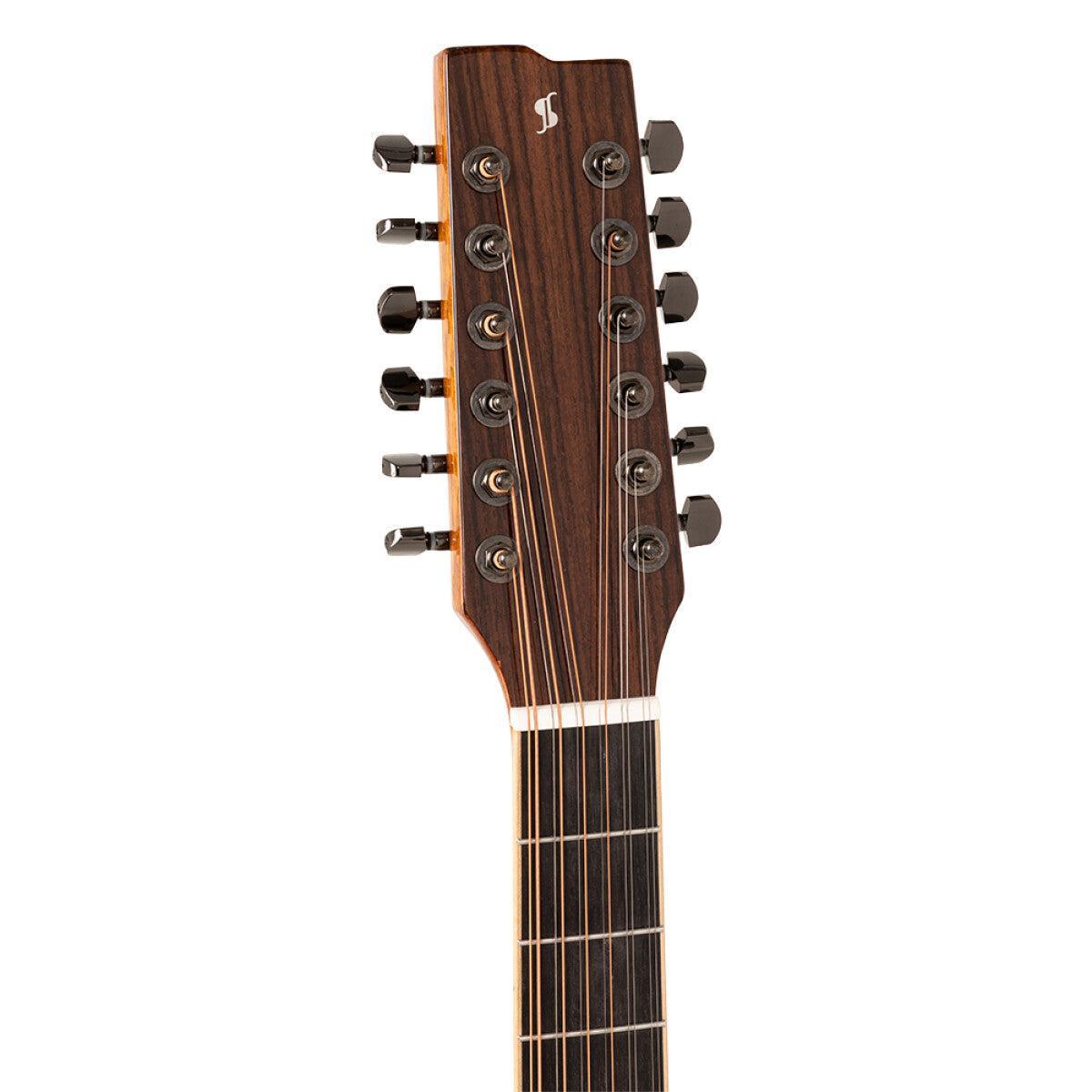 Stagg SA45 DCE-FM/12 – 12-strenget elektro-akustisk western-guitar (dreadnought, cutaway)