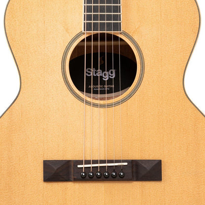 Stagg SA45 O-FM – Orchestra western-guitar med gran og flamed mahogni
