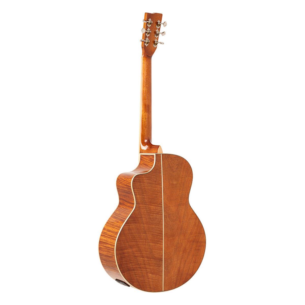 Stagg SA45 OCE-FM – Akustisk/elektrisk auditorium guitar med flamed maple