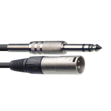 Stagg SAC6PSXM DL – Balanceret jack til XLR han kabel, 6 meter