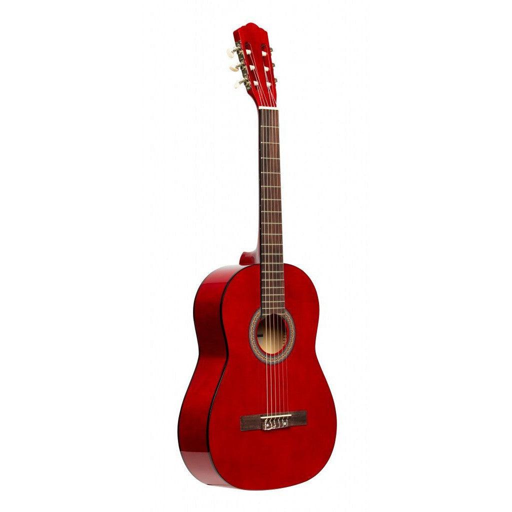 Stagg SCL50 3/4 RED – 3/4 klassisk guitar, rød