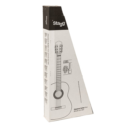 Stagg SCL50 3/4N PACK – Klassisk guitarpakke 3/4 (natur)