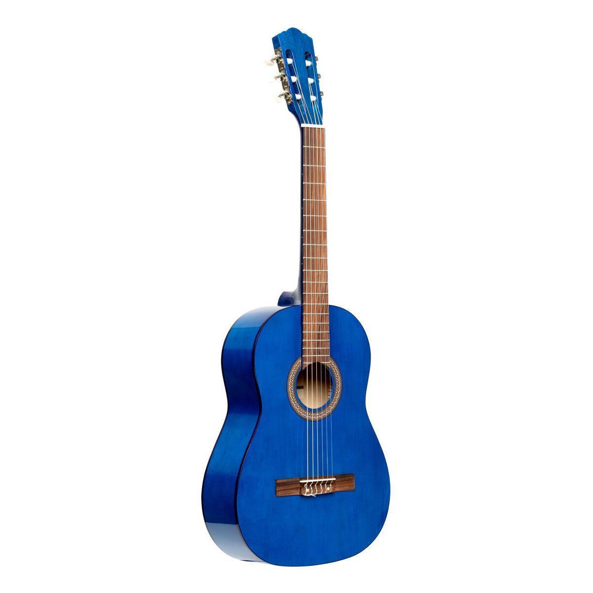 Stagg SCL50-BLUE – Klassisk guitar (4/4, blå)