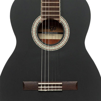 Stagg SCL70-BLK – Klassisk guitar (4/4, sort)