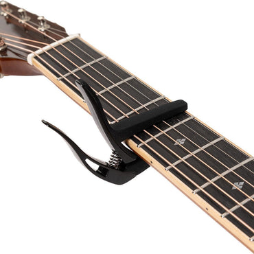 Stagg SCPX-CU BK – Trigger capo til western- og elguitar (sort)
