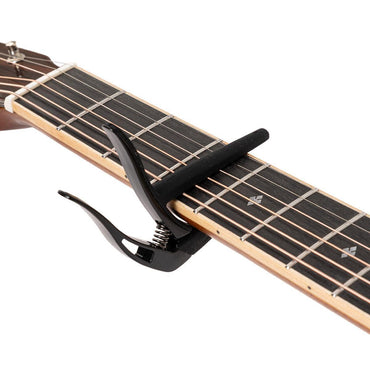 Stagg SCPX-FL BK – Trigger capo til klassisk guitar (sort)