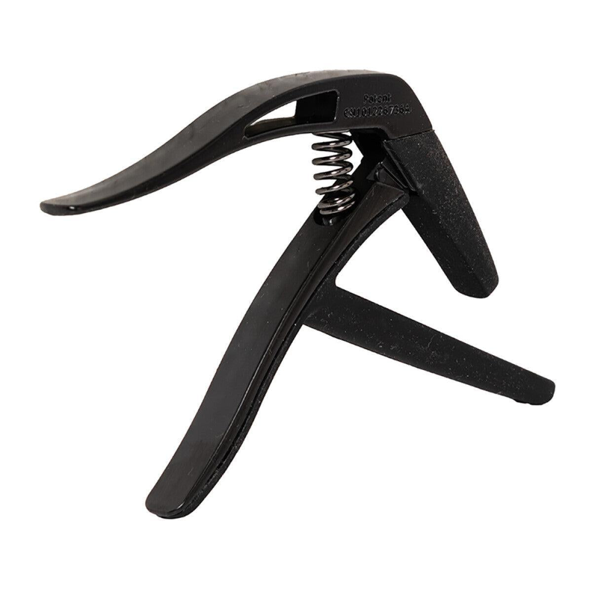 Stagg SCPX-FL BK – Trigger capo til klassisk guitar (sort)