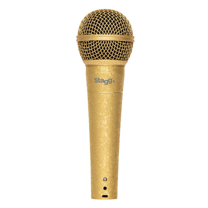 Stagg SDM50 GD – Dynamisk vokal- og instrumentmikrofon Gold Edition