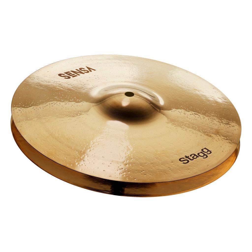 Stagg SEN-HM13B – 13" SENSA Brilliant Medium Hi-hat bækkener (par)