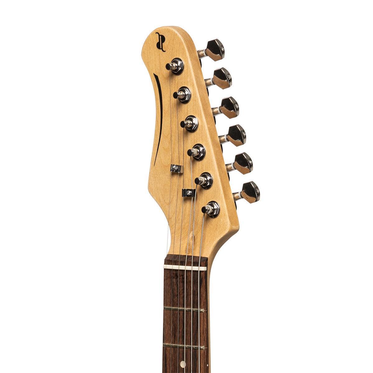 Stagg SES-30 BK 3/4 LH – Venstrehåndet elguitar 3/4 (sort)