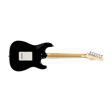 Stagg SES-30 BK LH – Venstrehåndet elguitar (sort)