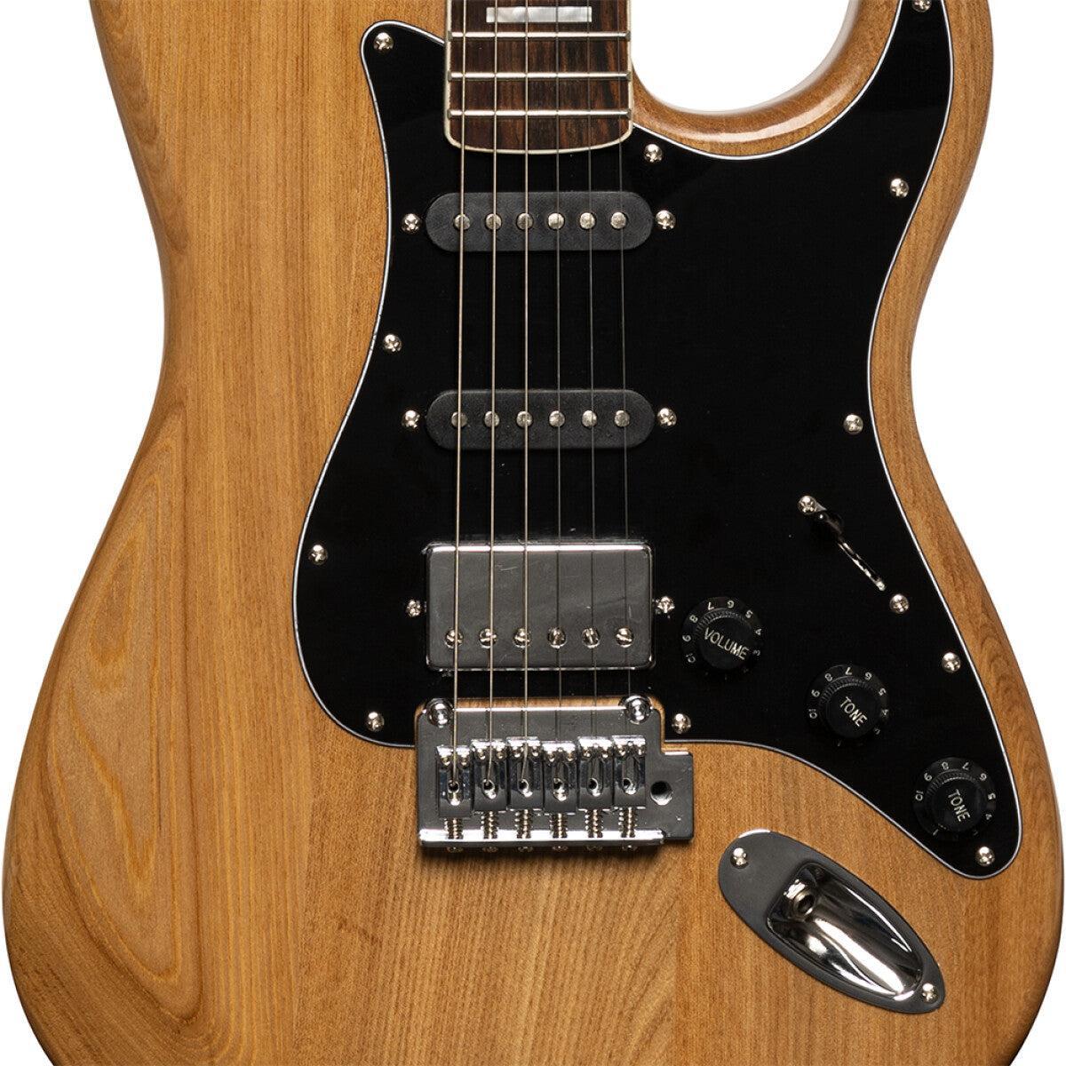 Stagg SES-60 NAT – Elguitar (natural finish)