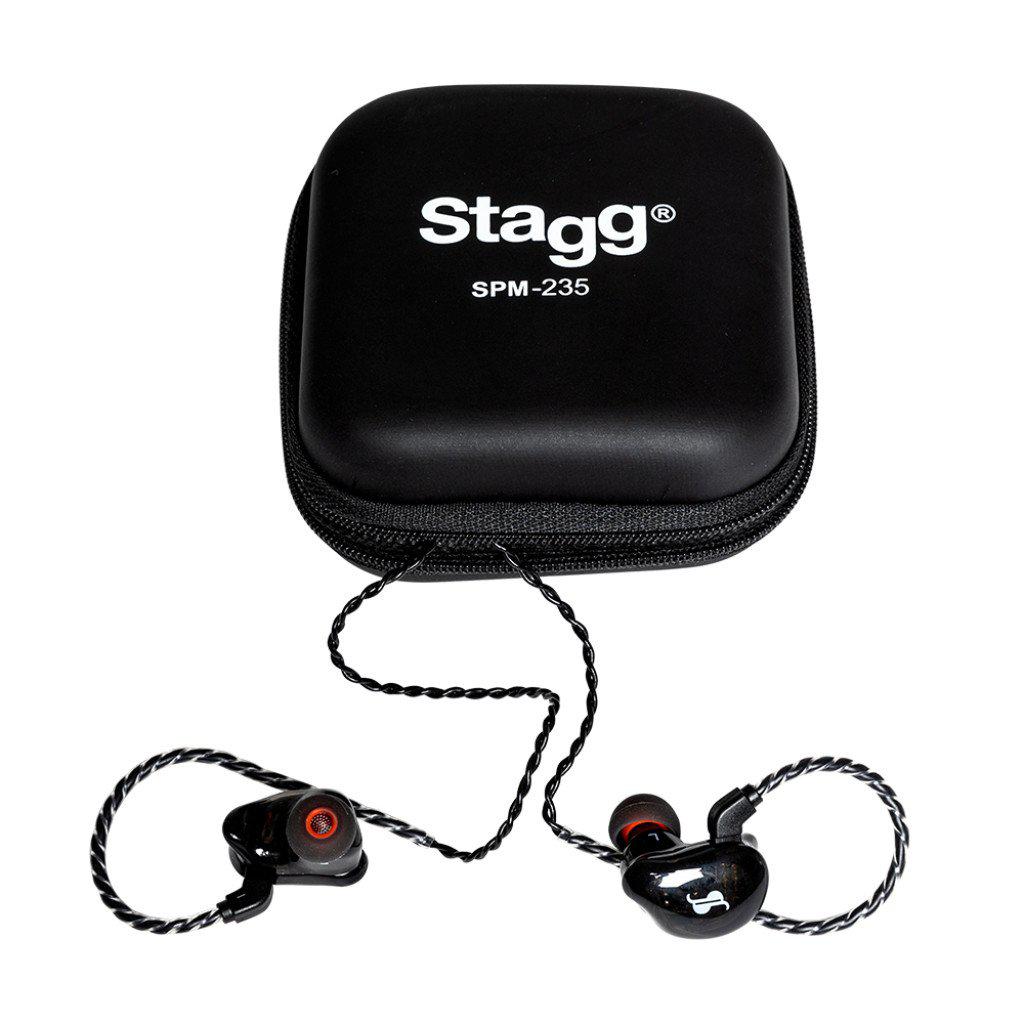 Stagg SPM-235 BK – Professionelle in-ear monitor høretelefoner