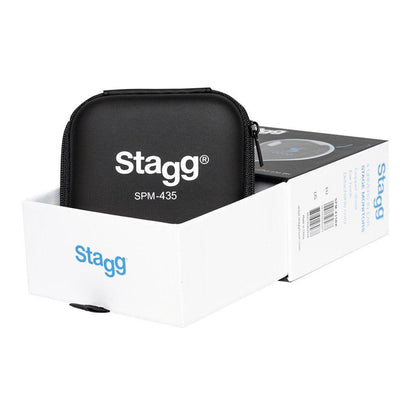 Stagg SPM-435 BK High-Resolution, 4 Drivers In-Ear monitors Black