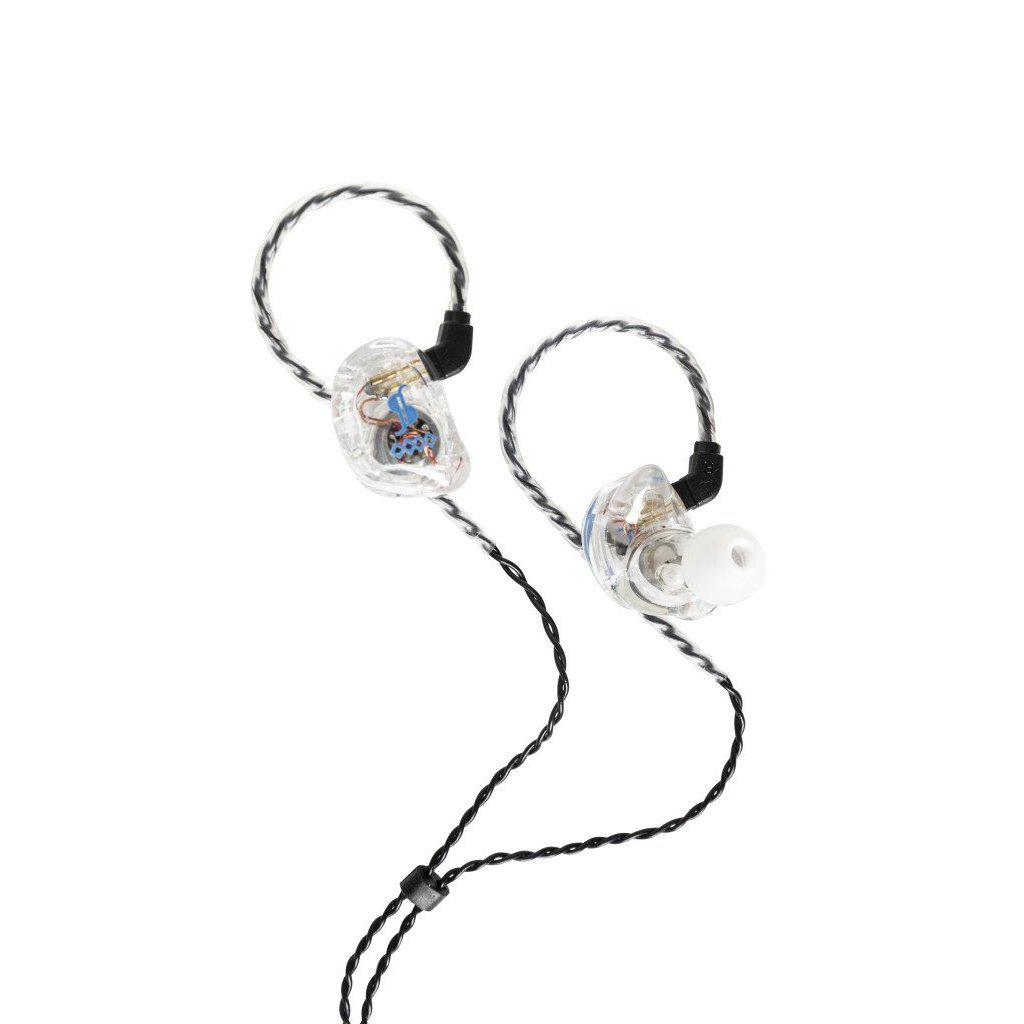 Stagg SPM-435 TR High-Resolution, 4 Drivers In-Ear monitors Transparent