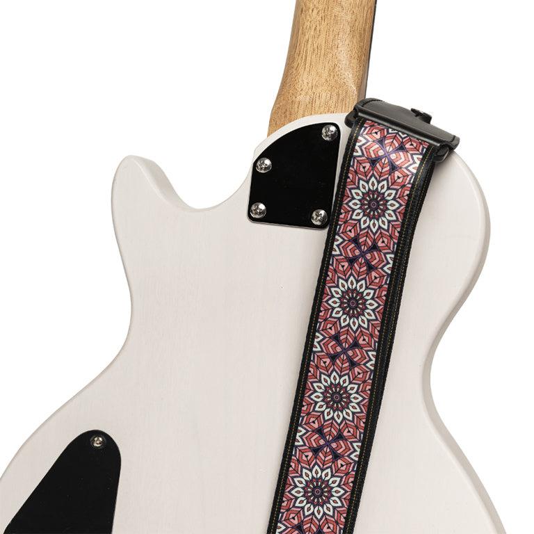 Stagg Terylene Strap Mandala Pink