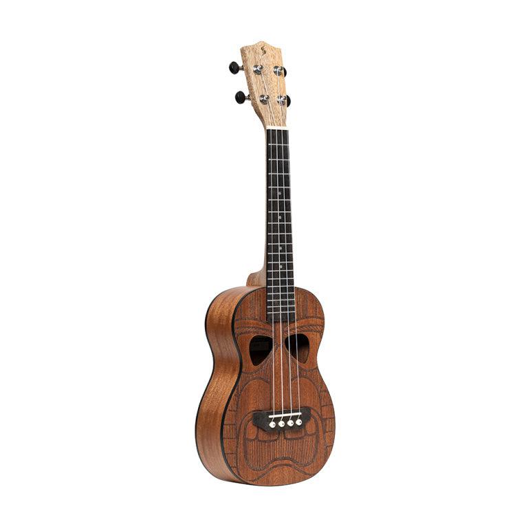 Stagg UC-TIKI HEWA Concert ukulele with sapele cover incl. gigbag