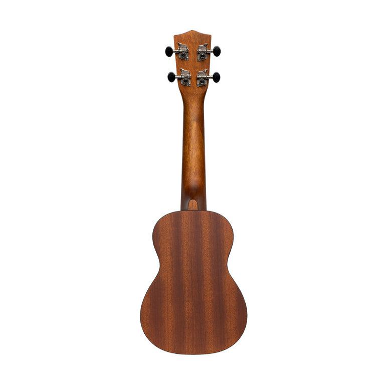 Stagg US-TIKI AH Soprano ukulele w/sapele cover incl. gigbag