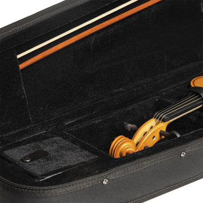 Stagg VN-4/4 ELEC – 4/4 elektro-akustisk violin med softcase