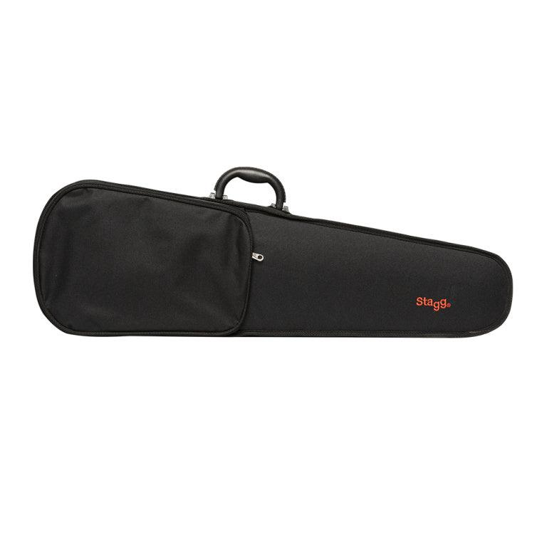 Stagg VN-4/4 ELEC – 4/4 elektro-akustisk violin med softcase