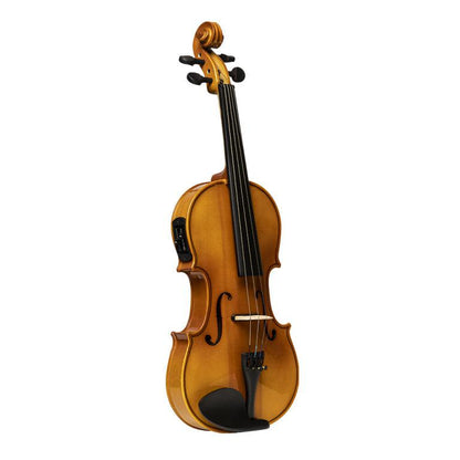 Stagg VN-4/4 ELEC – 4/4 elektro-akustisk violin med softcase