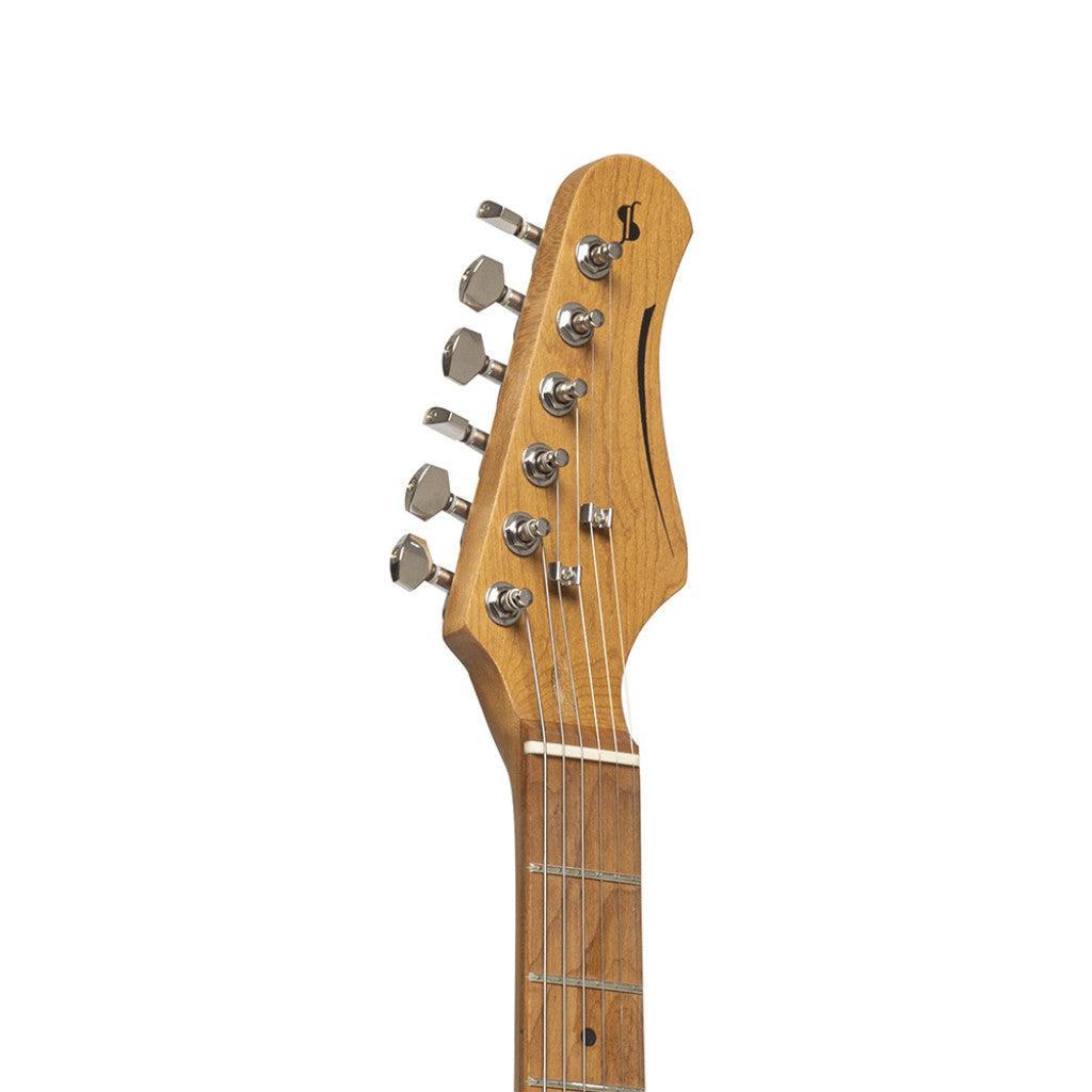 Stagg Vintage SES-55 BLK Elguitar Black