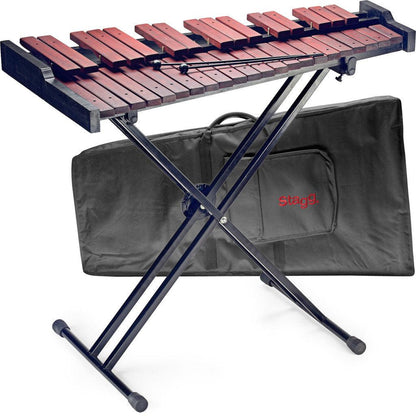 Stagg XYLO-SET 37 – 37-toners xylofon med stativ og transporttaske