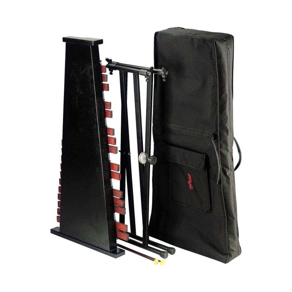 Stagg Xylophone set with 37 keys in Padouk as well as stand &amp; bag