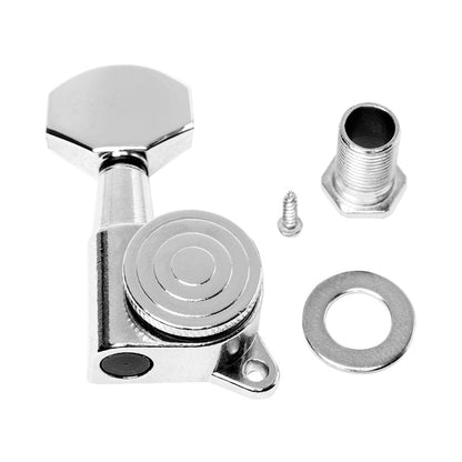 Stagg deluxe mekanikker 6 X 1, med locking system, til elektrisk guitar, chrome finish