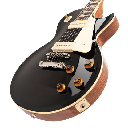 Tokai LS-201S BB – Vintage elguitar med P90 pickups (Black)