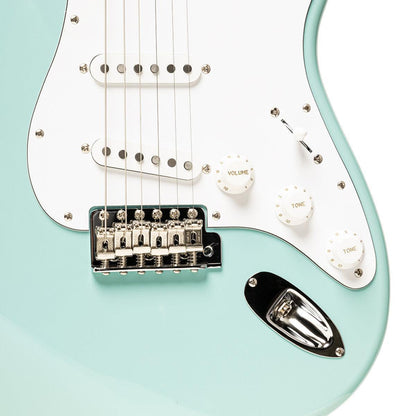 TOKAI TST104 SOB/R Vintage solid body electric guitar, rosewood fingerboard, Sonic Blue finish + case 