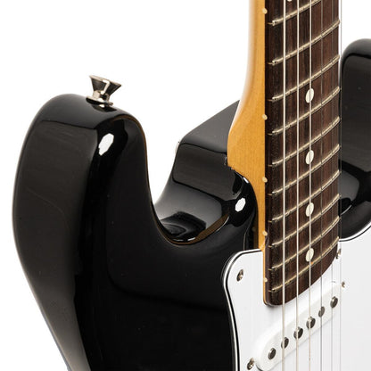 TOKAI TST95 BK/R Vintage solid body electric guitar, rosewood fingerboard, Black finish + case 