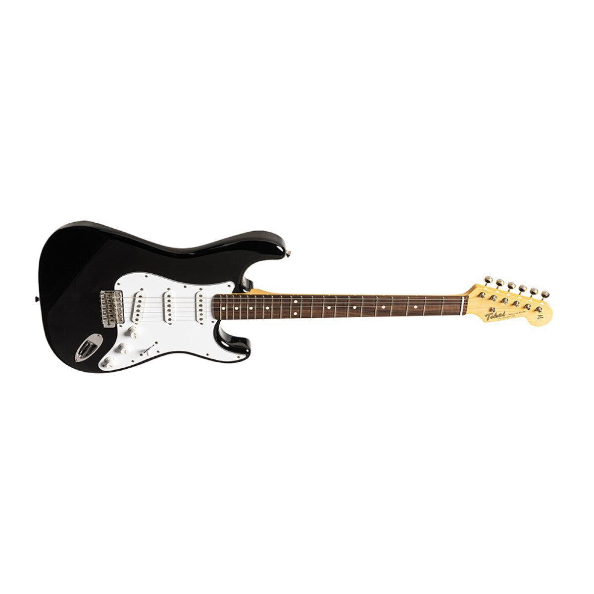 TOKAI TST95 BK/R Vintage solid body electric guitar, rosewood fingerboard, Black finish + case 