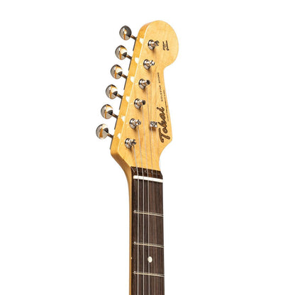 TOKAI TST95 SGM/R Vintage solid body electric guitar, rosewood fingerboard, Sherwood Green Metallic finish + case