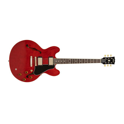 TOKAI UES180 CAR Vintage semi hollow body electric guitar, Candy Apple Red finish + case