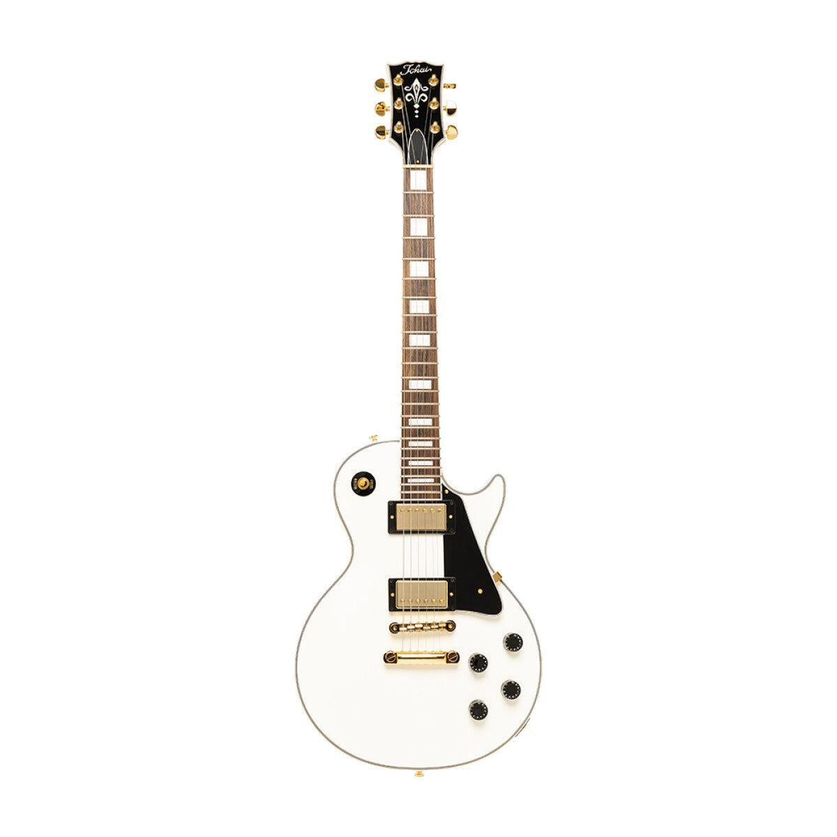 TOKAI ULC136S SW Vintage solid body electric guitar, Snow White finish + case