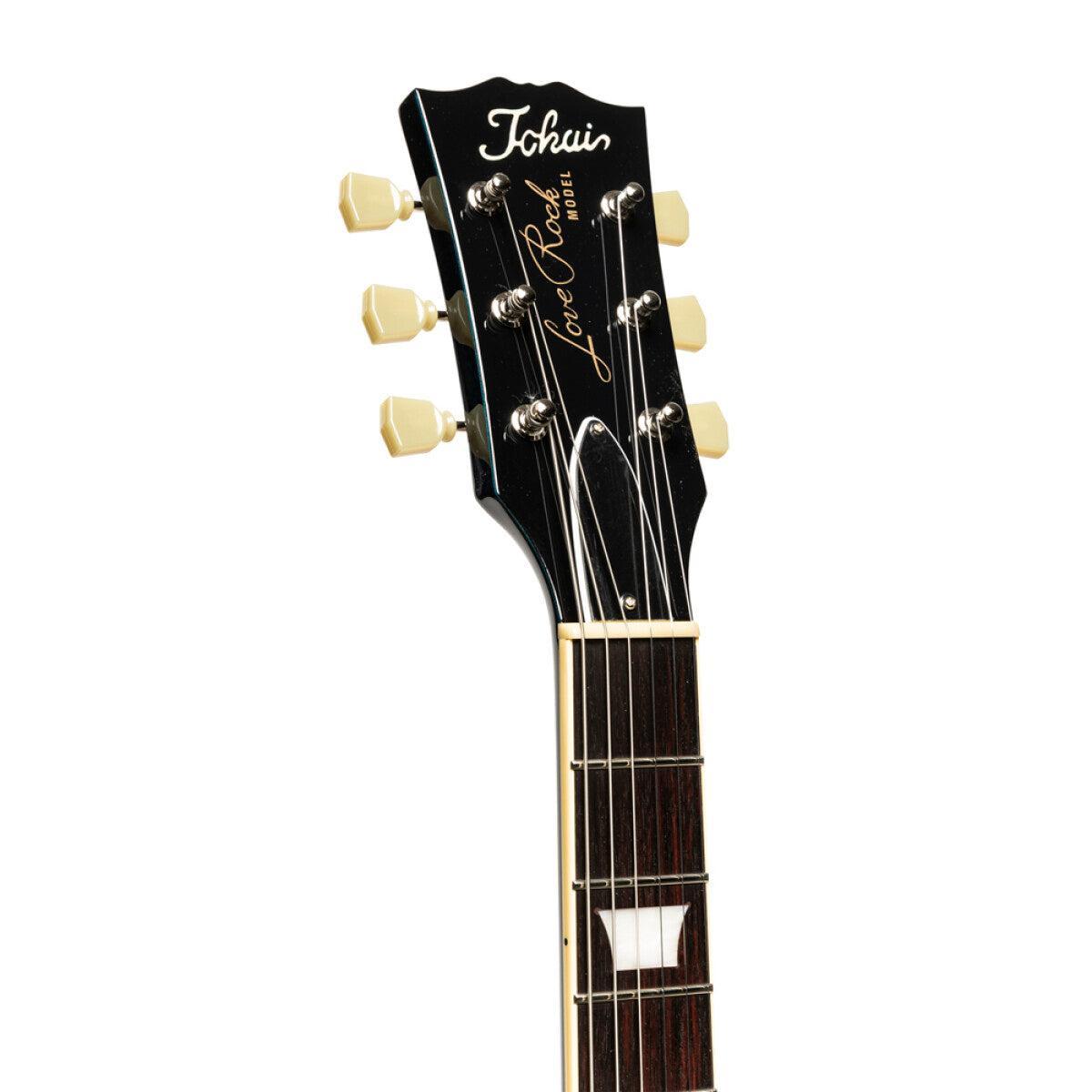 TOKAI ULS136F IB Vintage solid body electric guitar, Indigo Blue finish + case