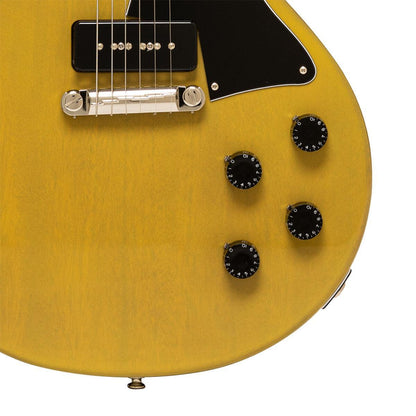 TOKAI ULSS124 SYW Vintage massiv elguitar i See-Through Yellow finish med kasse