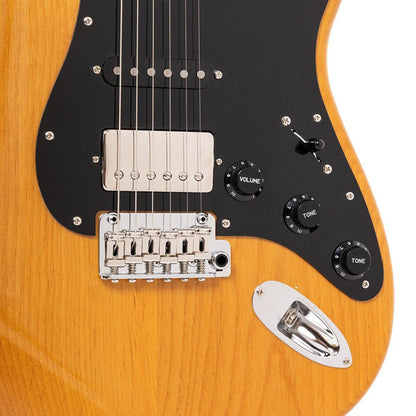 Tokai AST101-SH/M VNT – S-style elguitar HSS med ahorn gribebræt (Vintage Natural)