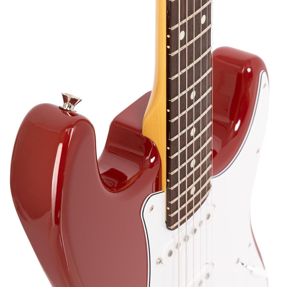 Tokai AST101-SH/R DKR – S-style elguitar HSS (Dakota Red)