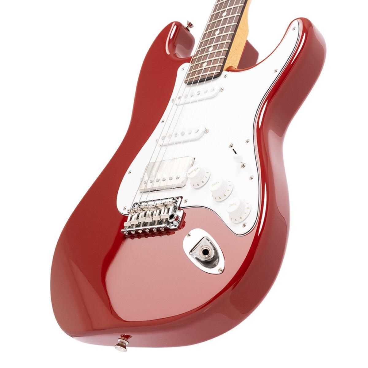 Tokai AST101-SH/R DKR – S-style elguitar HSS (Dakota Red)