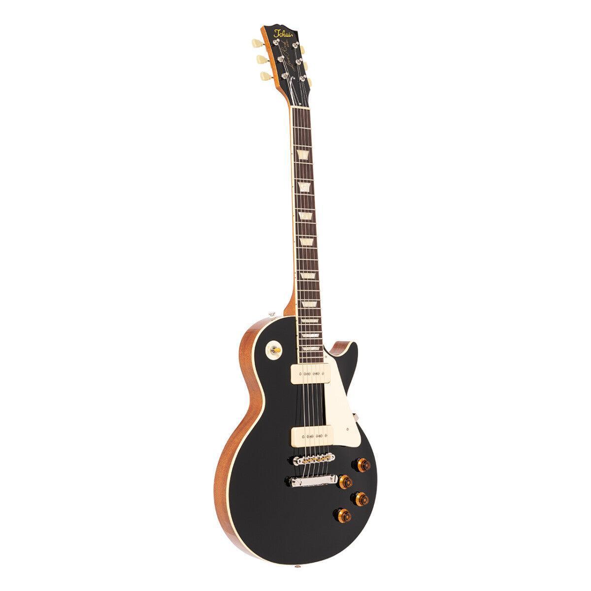 Tokai LS-201S BB – Vintage elguitar med P90 pickups (Black)