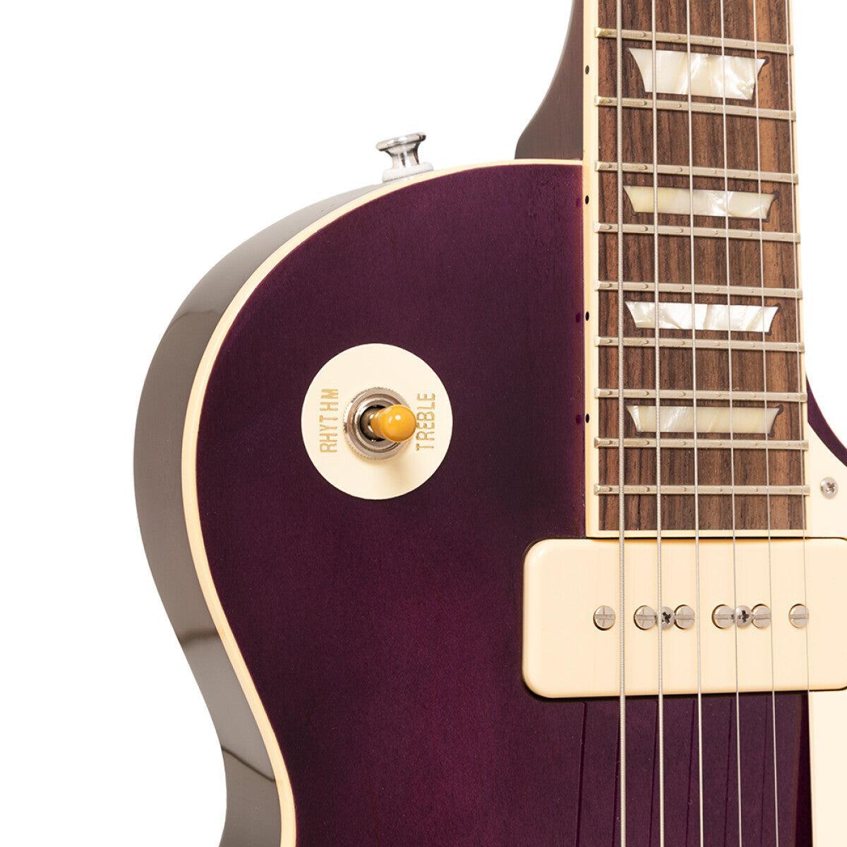 Tokai LS-201S SPL – Vintage elguitar med P90 pickups (See-Through Purple)