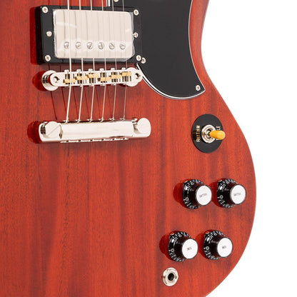 Tokai SG201 FCH – Vintage SG-style elguitar med nitro finish (Faded Cherry)