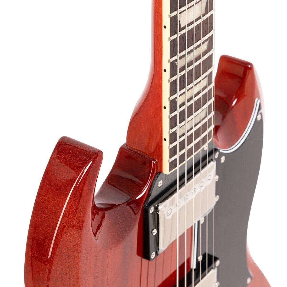 Tokai SG201 FCH – Vintage SG-style elguitar med nitro finish (Faded Cherry)