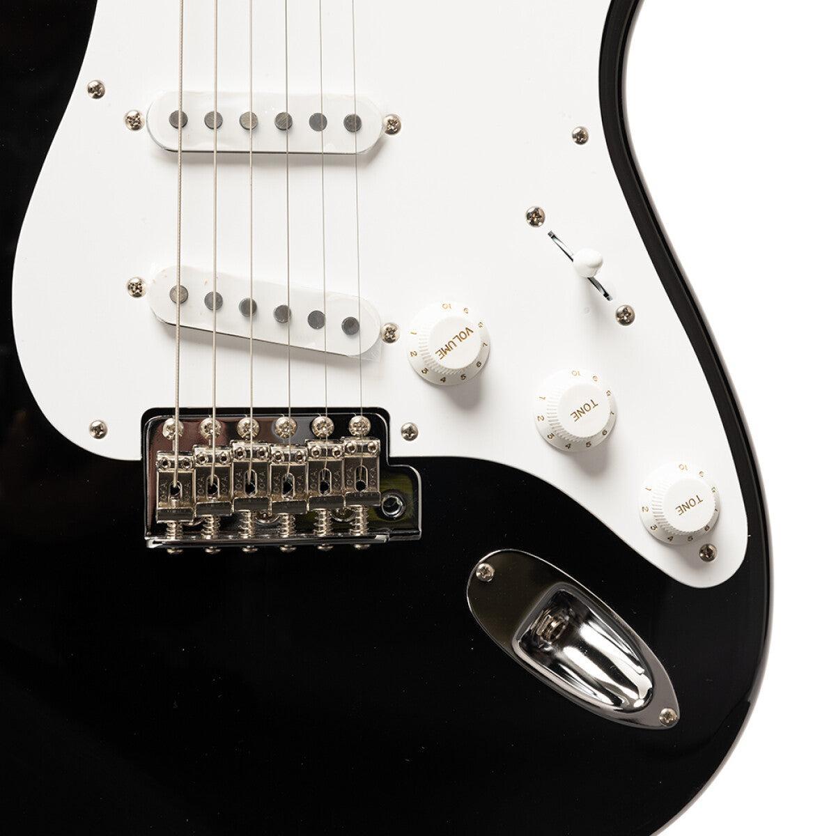 Tokai TST-101 M/BB – S-style elguitar med ahorn gribebræt (Black)